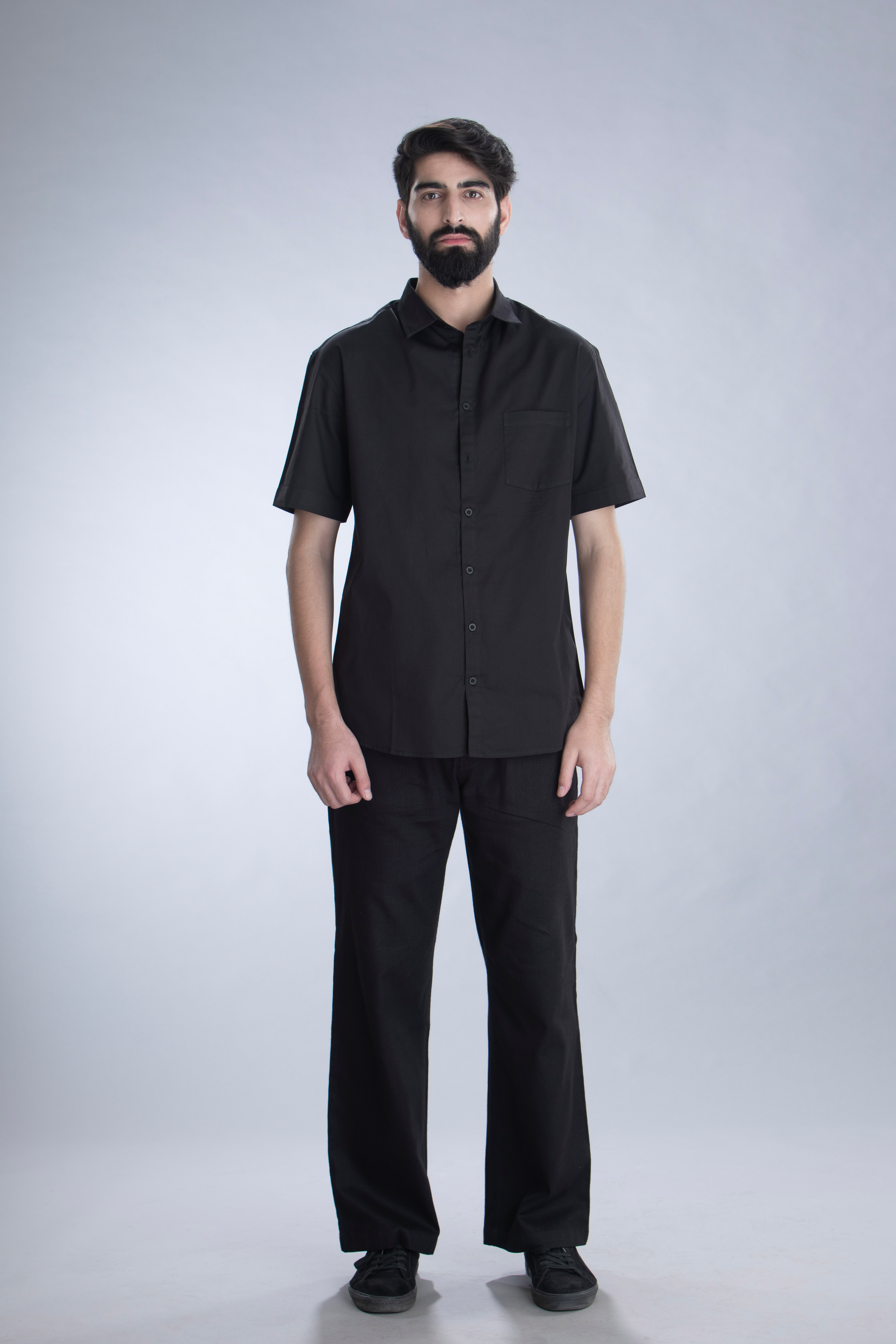 Thrillseeker Black Short Sleeve Shirt – Turn Black